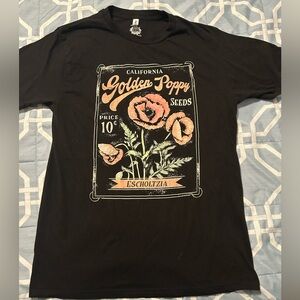 Golden Poppy Graphic Tee - Black - Tillys